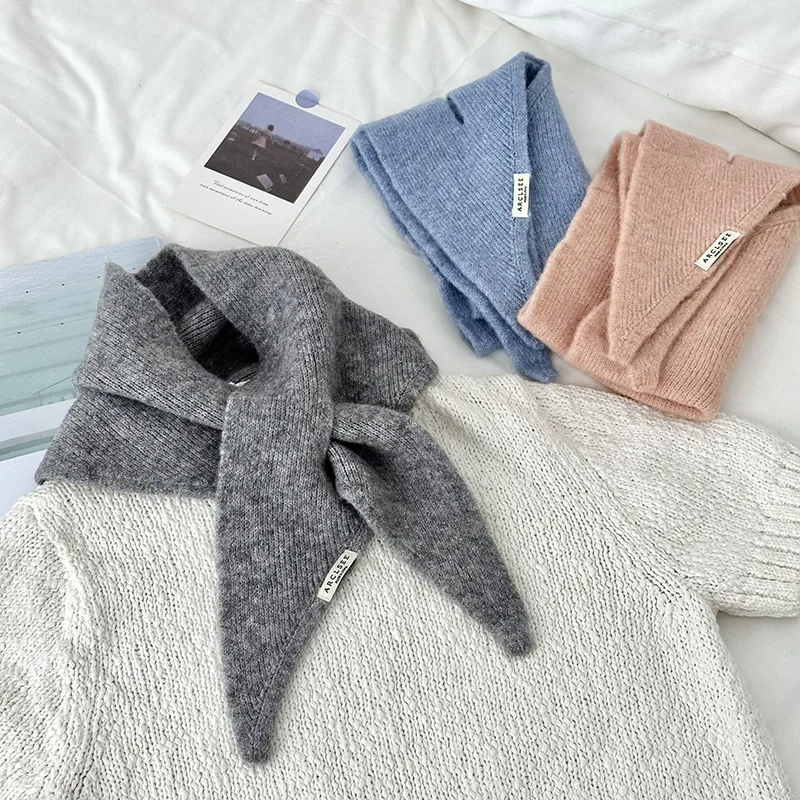 Knit Triangle Shawl