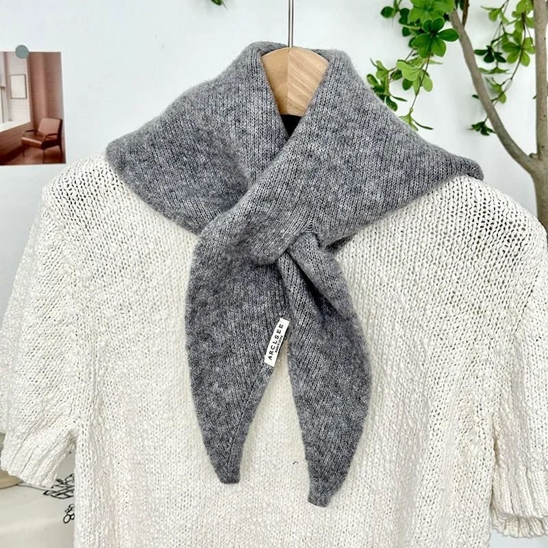 Knit Triangle Shawl view 7