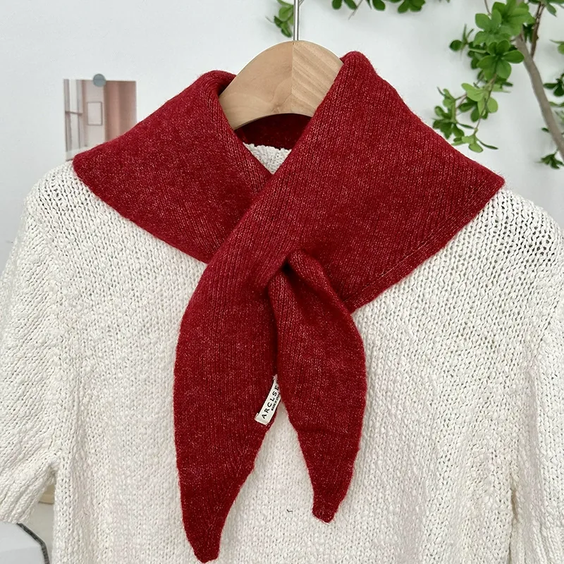 Knit Triangle Shawl view 8