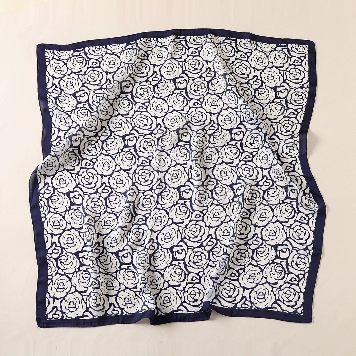 70cm Square Silk Scarf for Shirt Matching view 11