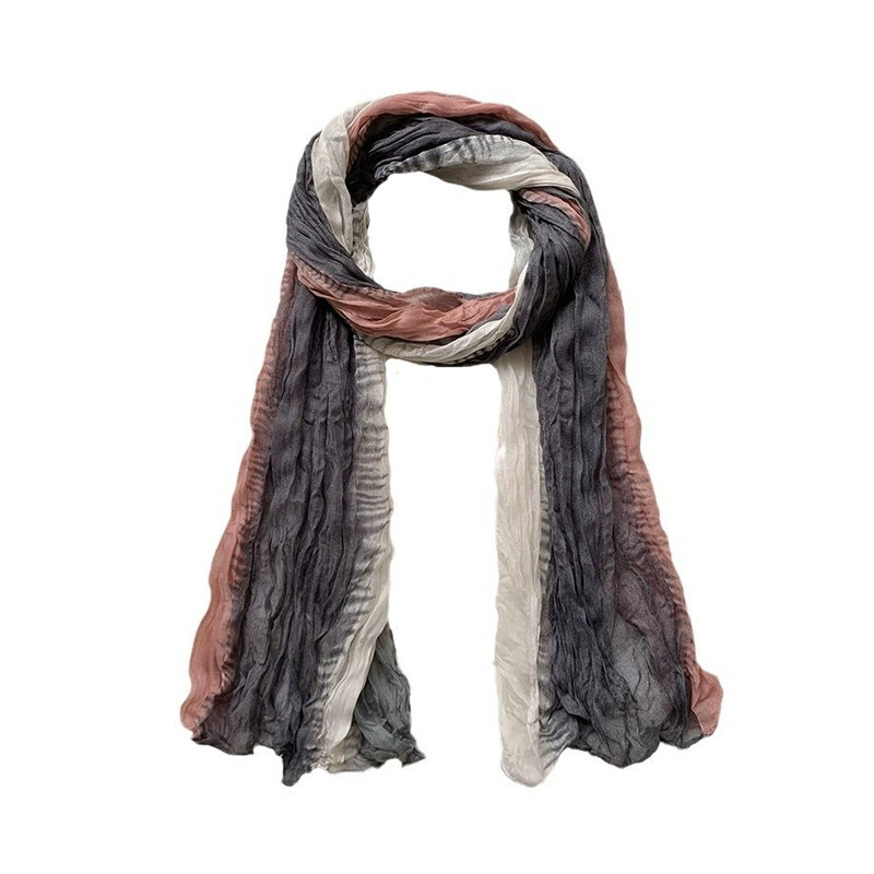Solid Crinkle Scarf view 5
