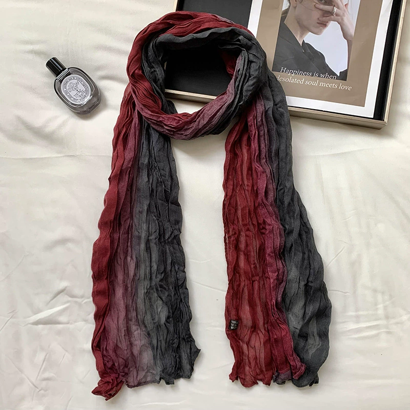 Solid Crinkle Scarf view 9