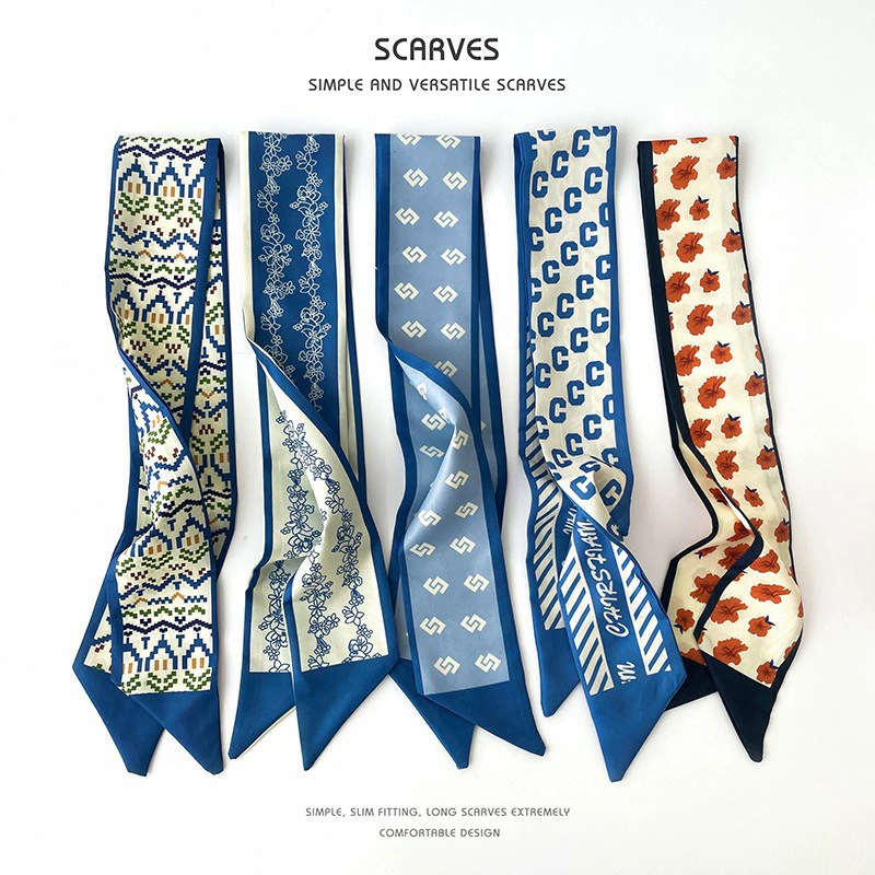 Narrow Long Scarf view 4