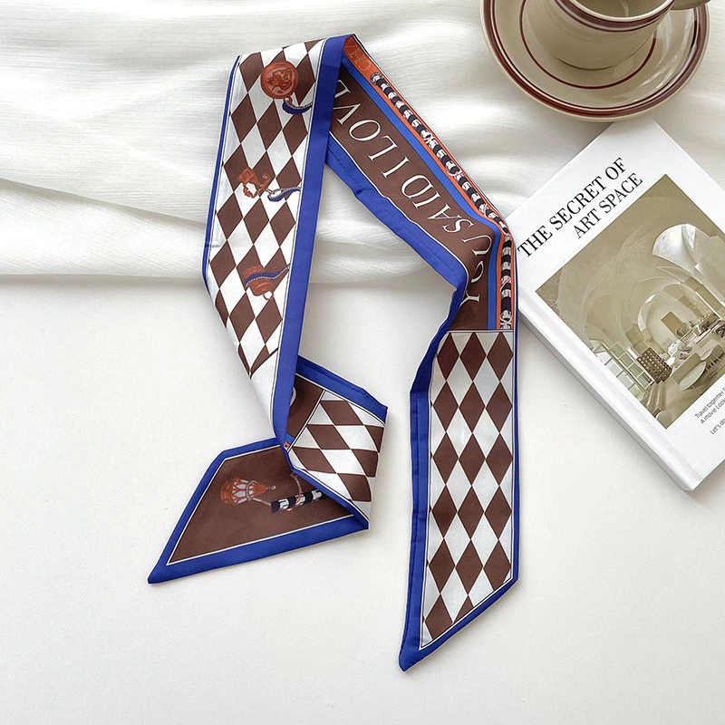 Narrow Long Scarf view 7