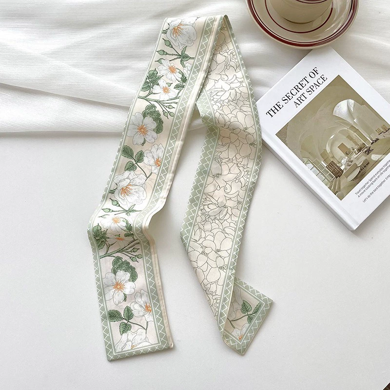 Narrow Long Scarf view 9