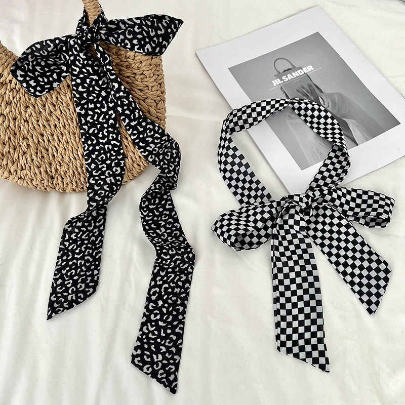 Polka Dot Long Scarf view 3