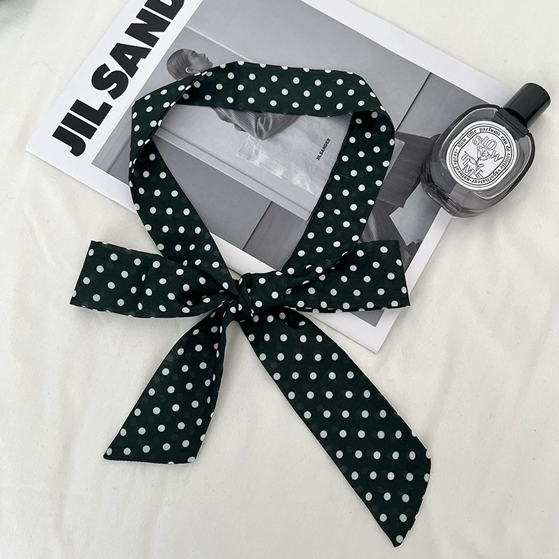 Polka Dot Long Scarf view 12