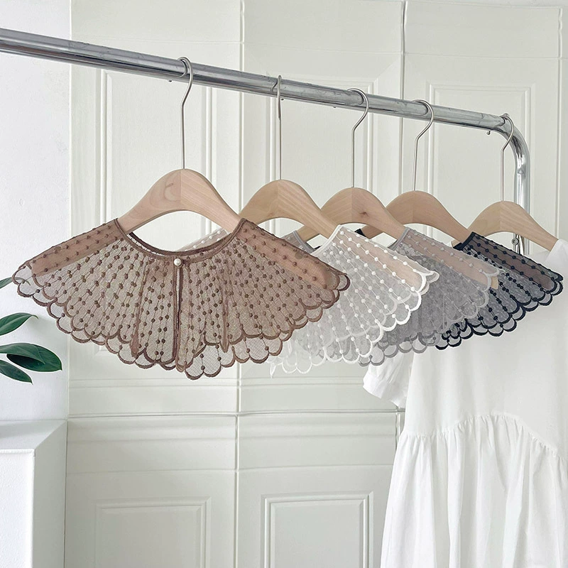 Lace Pearl Shoulder Cape