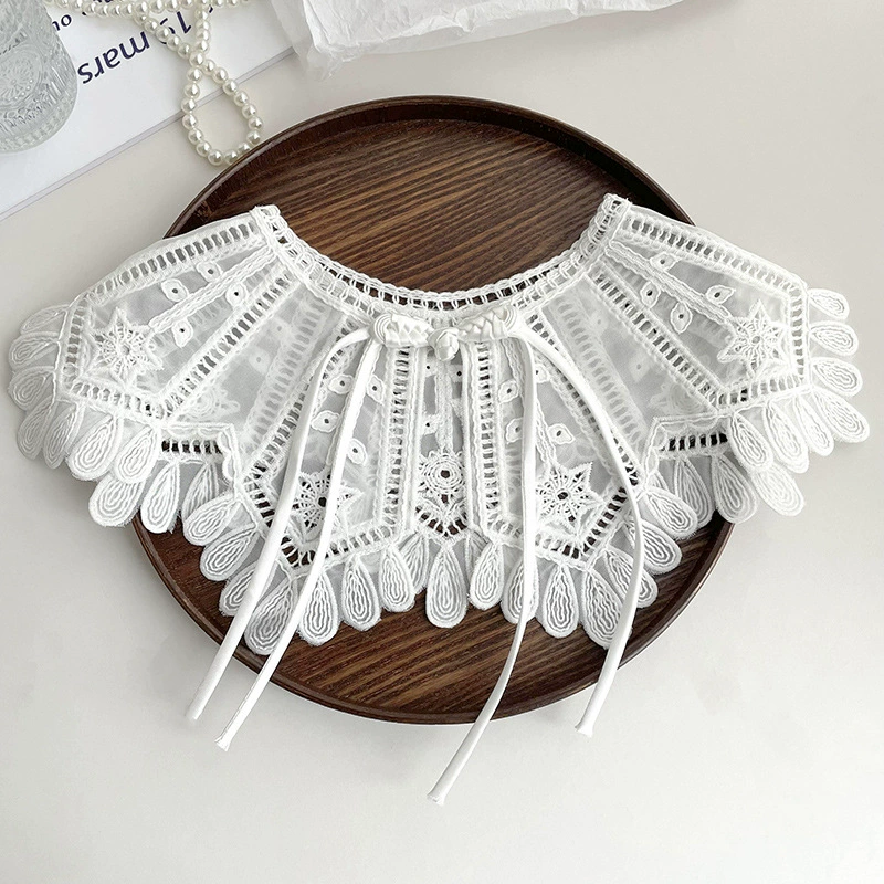 Lace Knit Collar view 7