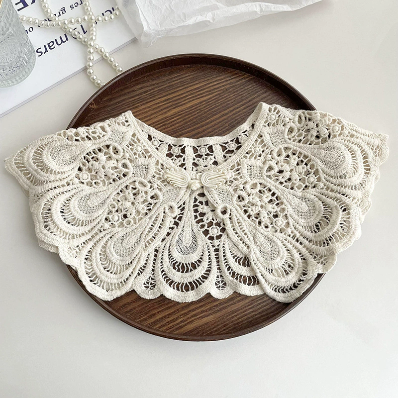 Lace Knit Collar view 8
