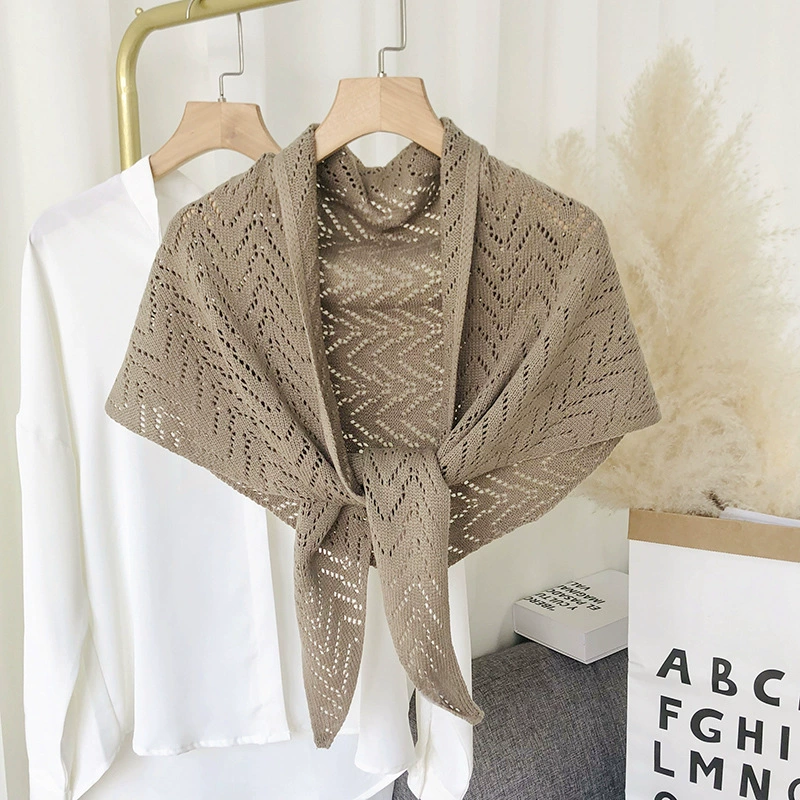 Striped Lace Shawl