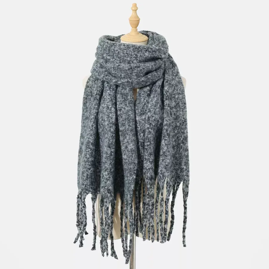 Polyester Chenille Fringe Scarf view 6