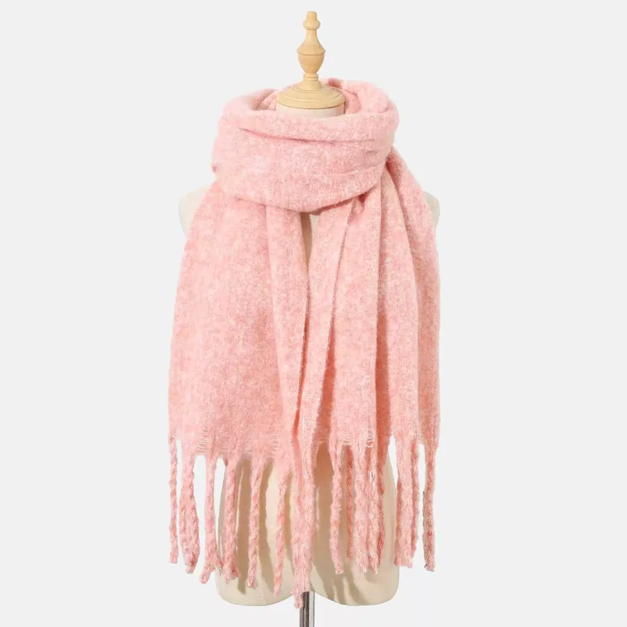 Polyester Chenille Fringe Scarf view 7