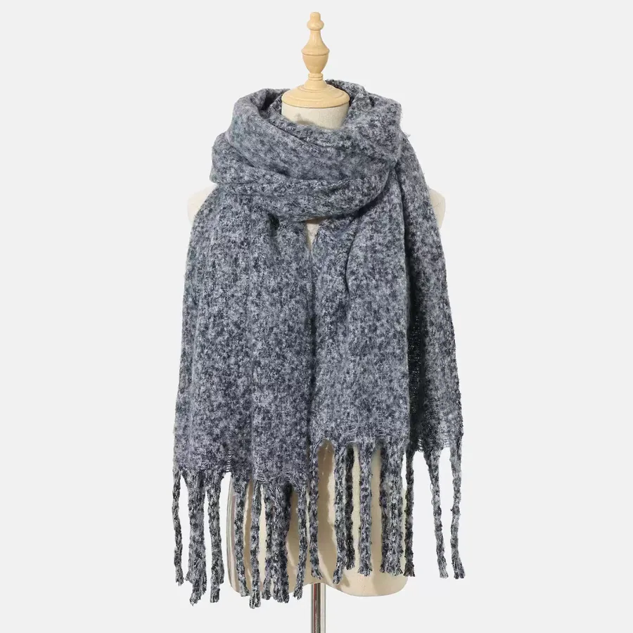Polyester Chenille Fringe Scarf view 9