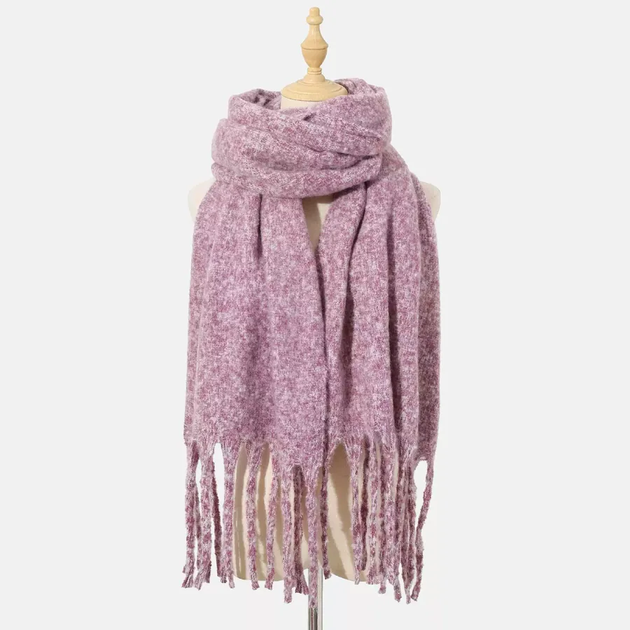 Polyester Chenille Fringe Scarf view 11