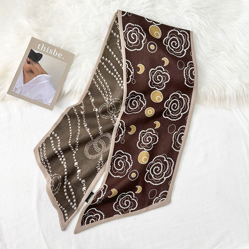 Polyester Two-Tone Pointed Scarf view 9