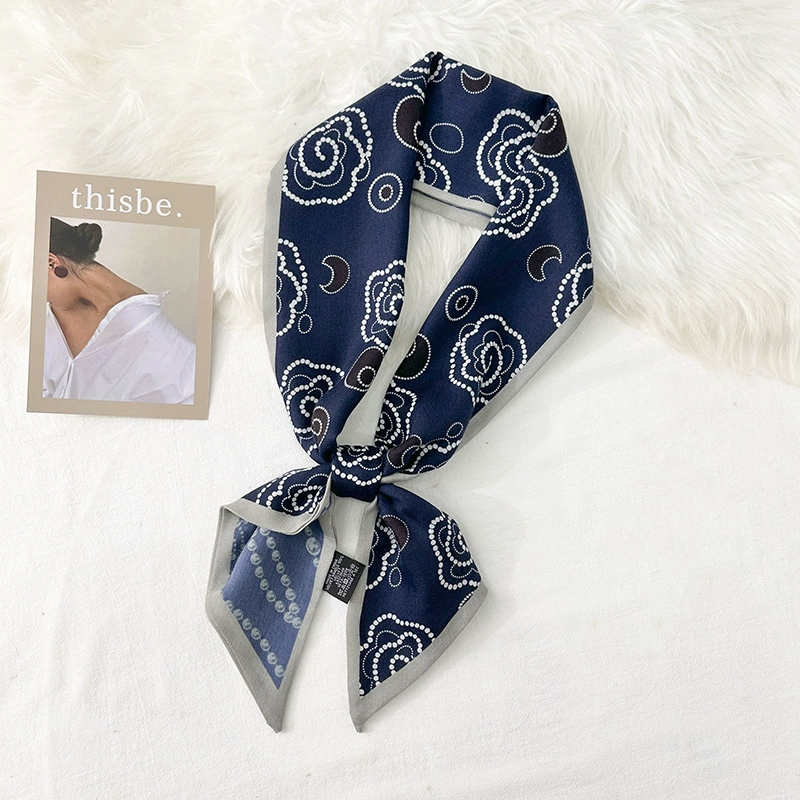 Polyester Two-Tone Pointed Scarf view 10