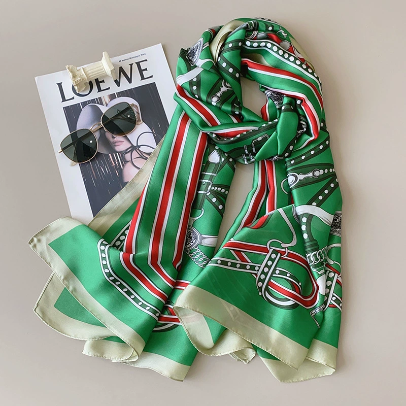 Polyester Long Scarf with Ethnic Print view 2