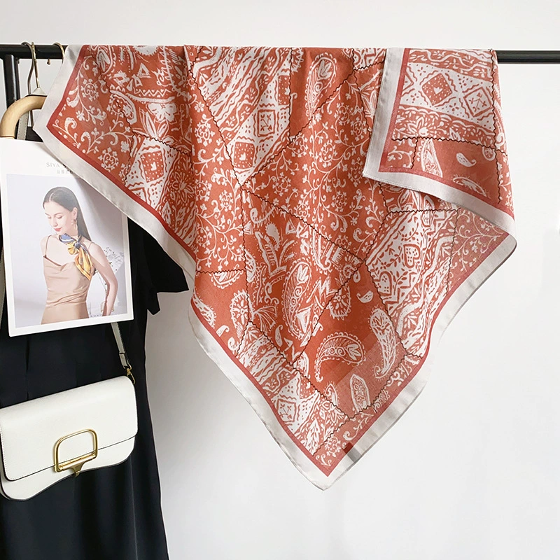 Polyester Paisley Print Shawl view 3