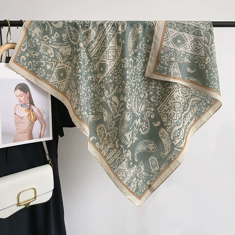 Polyester Paisley Print Shawl view 4