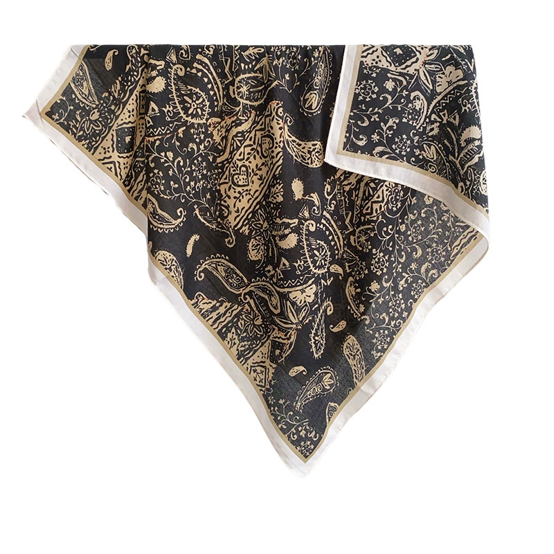 Polyester Paisley Print Shawl view 5