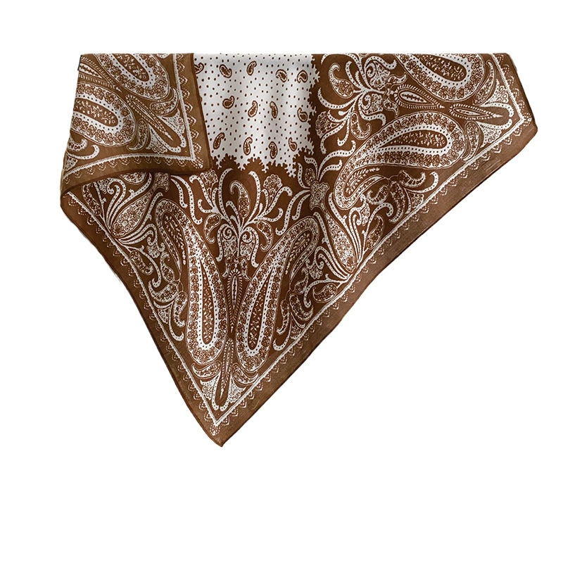 Carré en polyester motif cachemire view 5