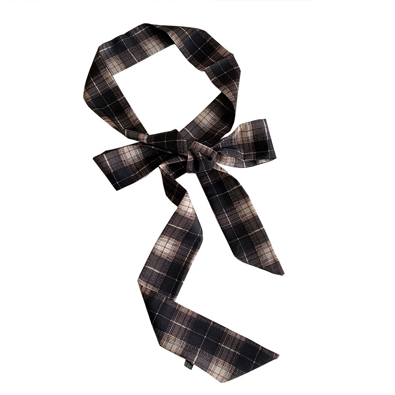 Leopard Print Narrow Scarf view 5