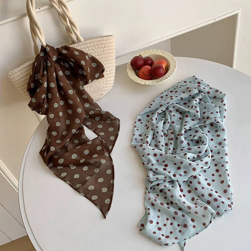 Polka Dot Long Scarf view 2