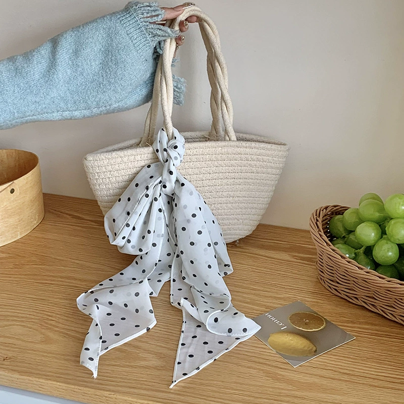 Polka Dot Long Scarf view 6