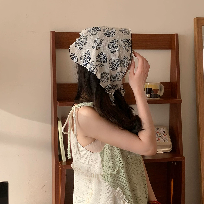 Paisley Triangle Head Scarf view 2