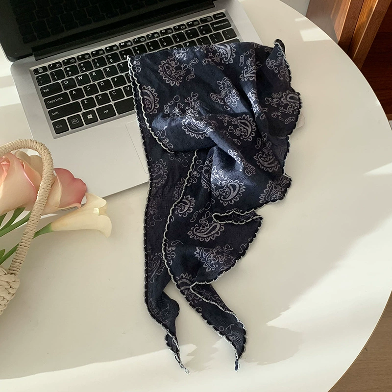 Paisley Triangle Head Scarf view 4