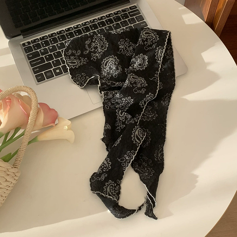 Paisley Triangle Head Scarf view 9