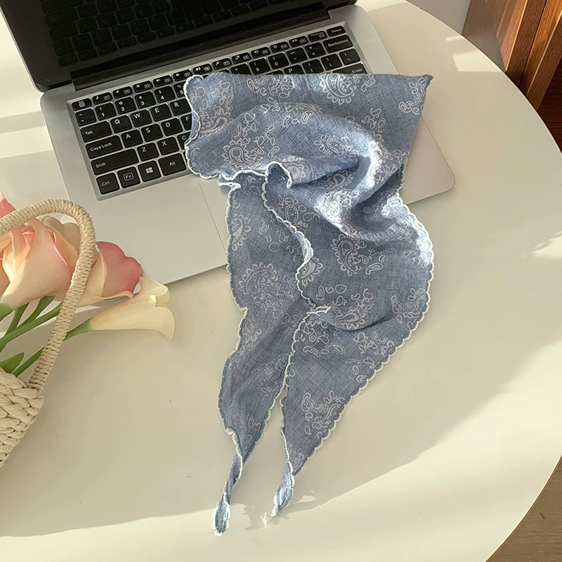Paisley Triangle Head Scarf view 12