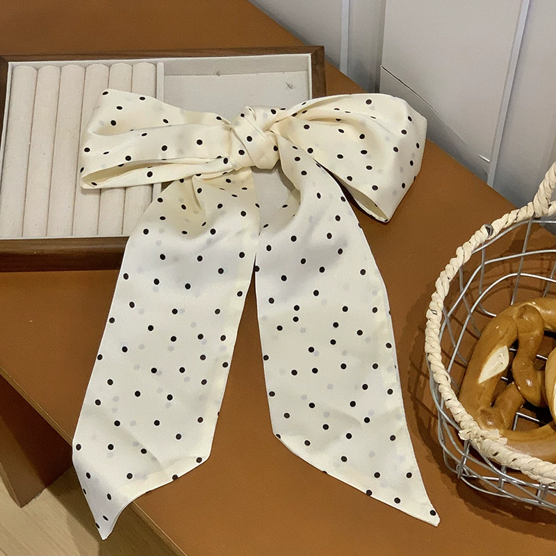 Polka Dot Narrow Scarf view 9
