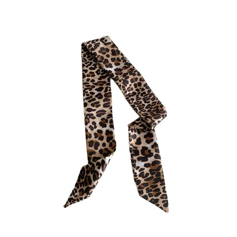 Leopard Print Scarf view 5