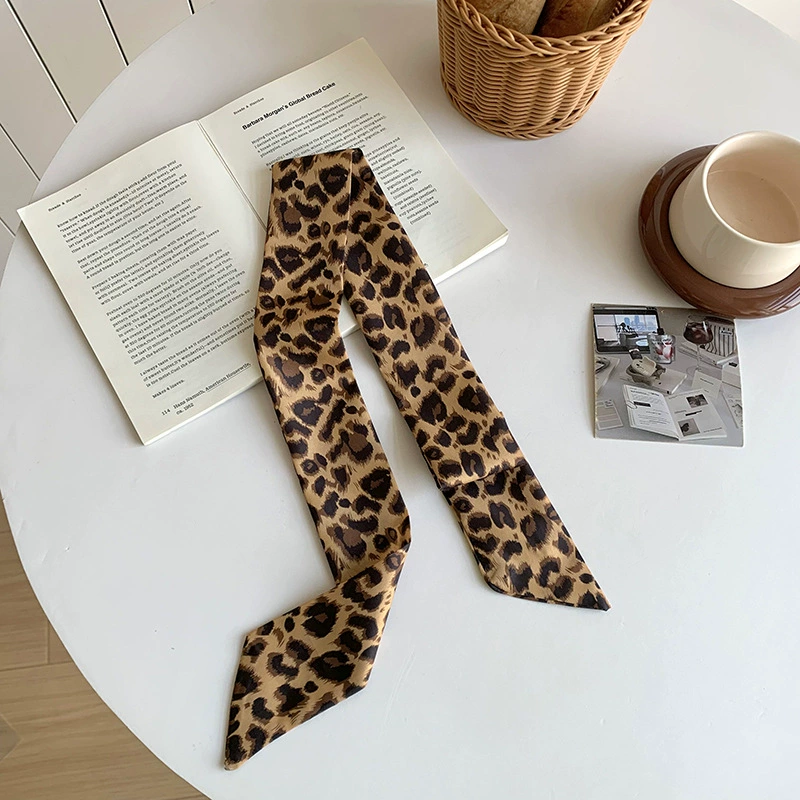Leopard Print Scarf view 6