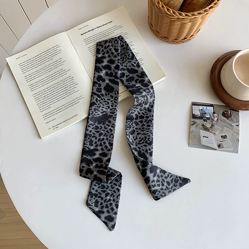 Leopard Print Scarf view 7