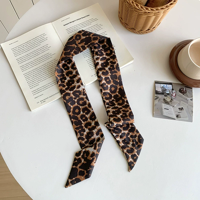 Leopard Print Scarf view 8