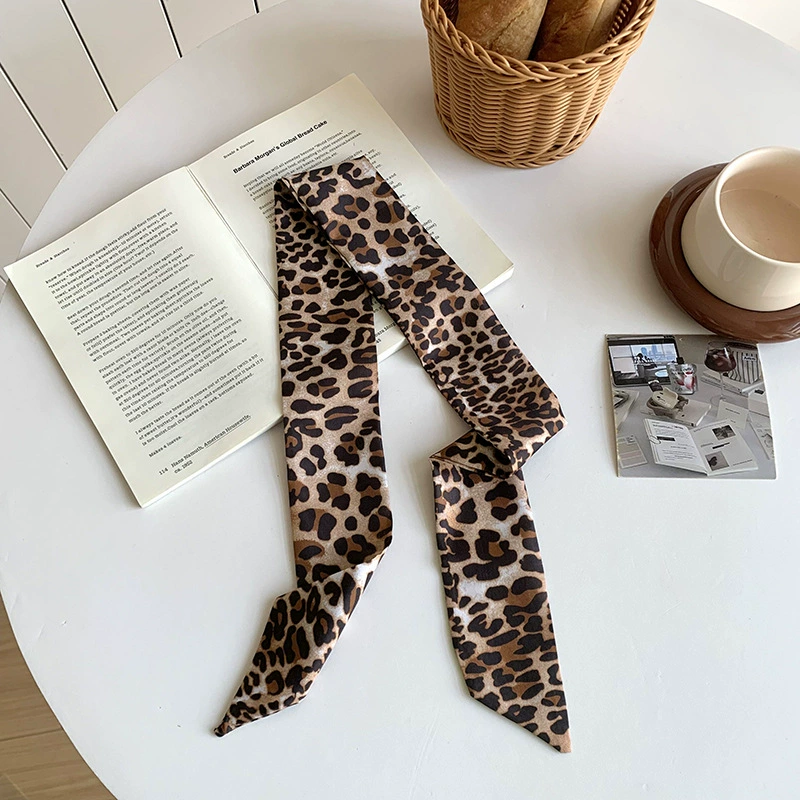 Leopard Print Scarf view 9
