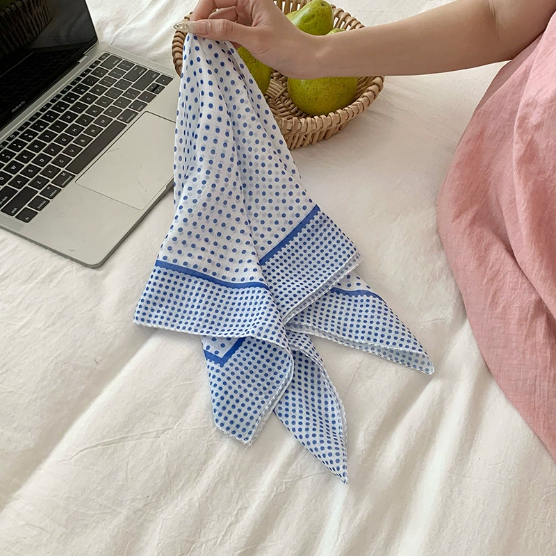 Floral Square Scarf view 7