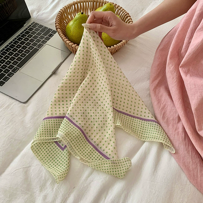 Floral Square Scarf view 8