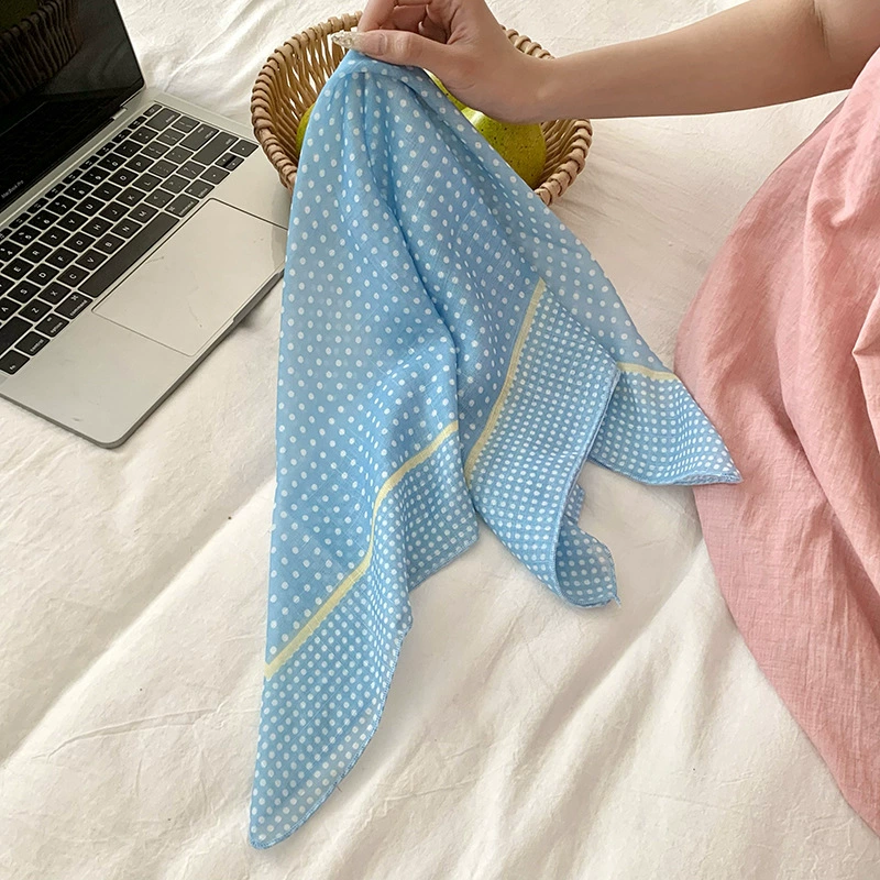 Floral Square Scarf view 11