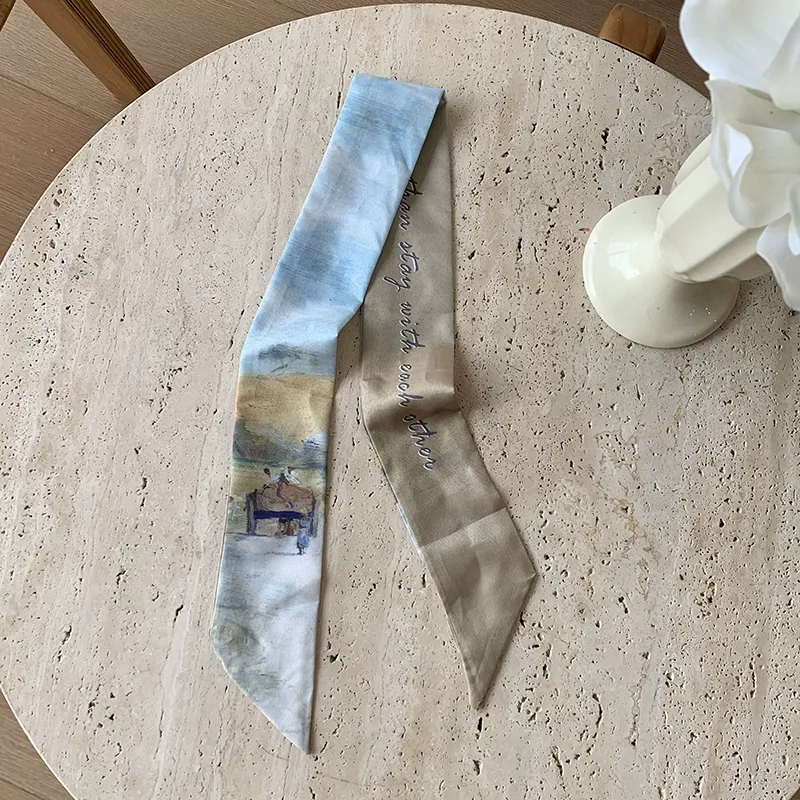 Art Print Long Scarf view 11