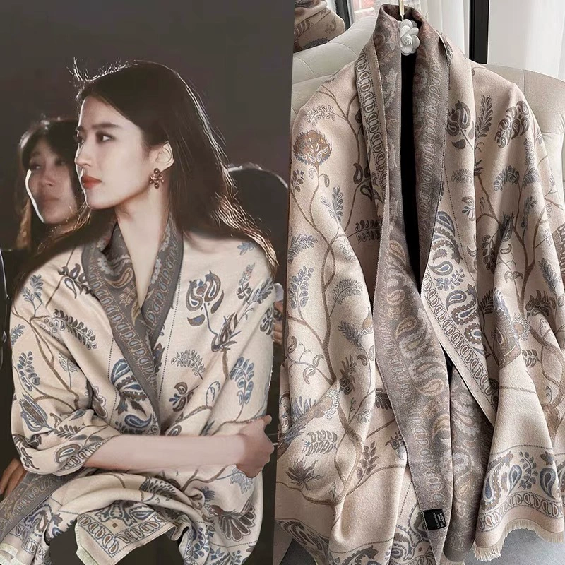 Faux Cashmere Air Conditioning Wrap