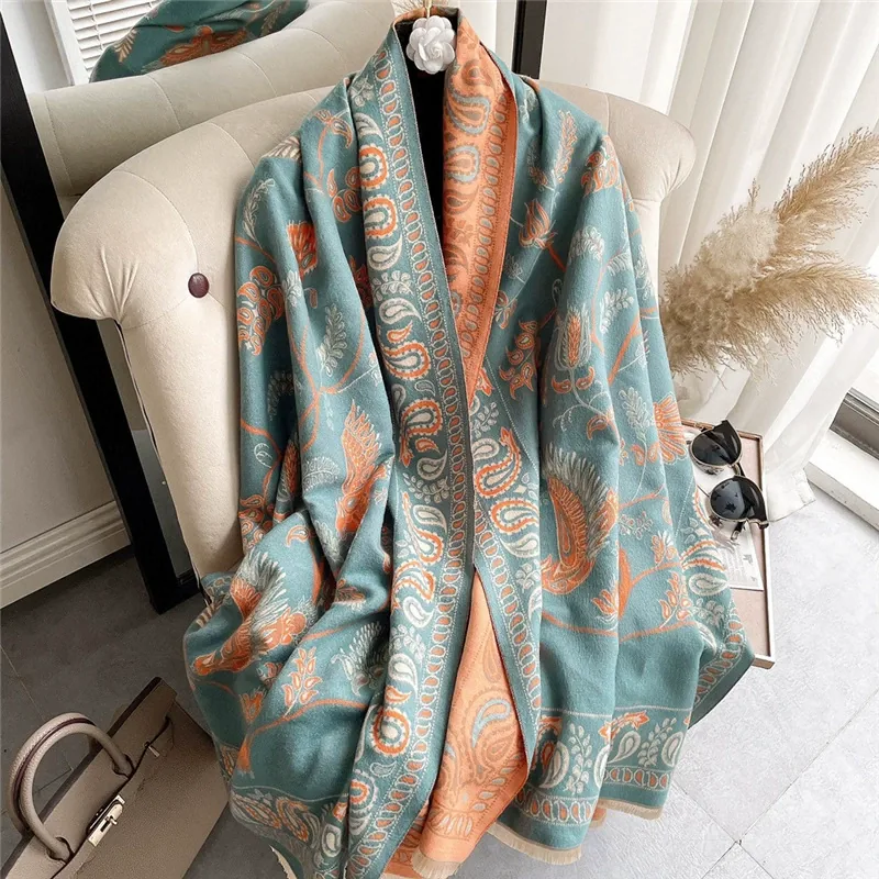 Faux Cashmere Air Conditioning Wrap view 7