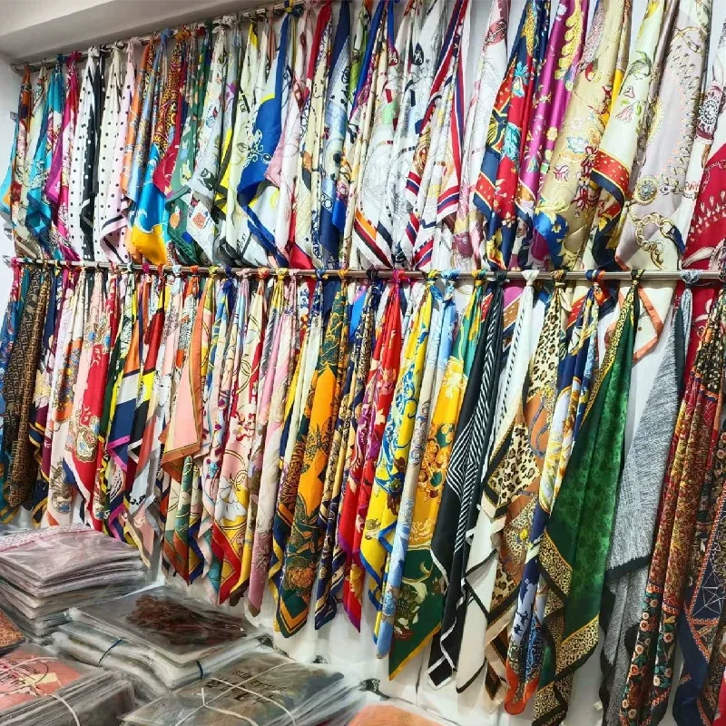90x90 Square Scarf for Women view 5