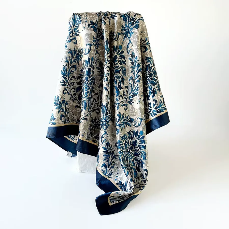 90x90 Square Scarf for Women view 6