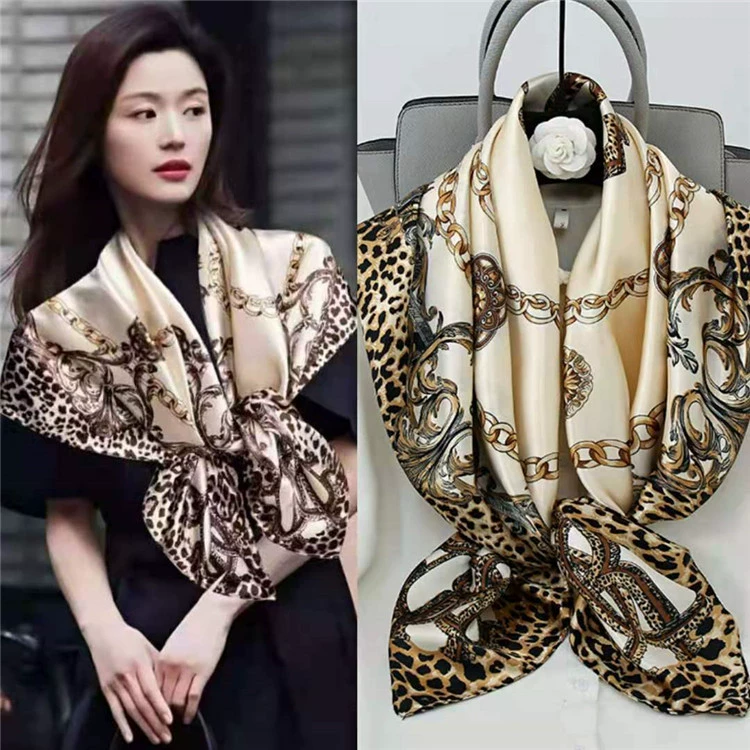 90x90 Square Scarf for Women view 10