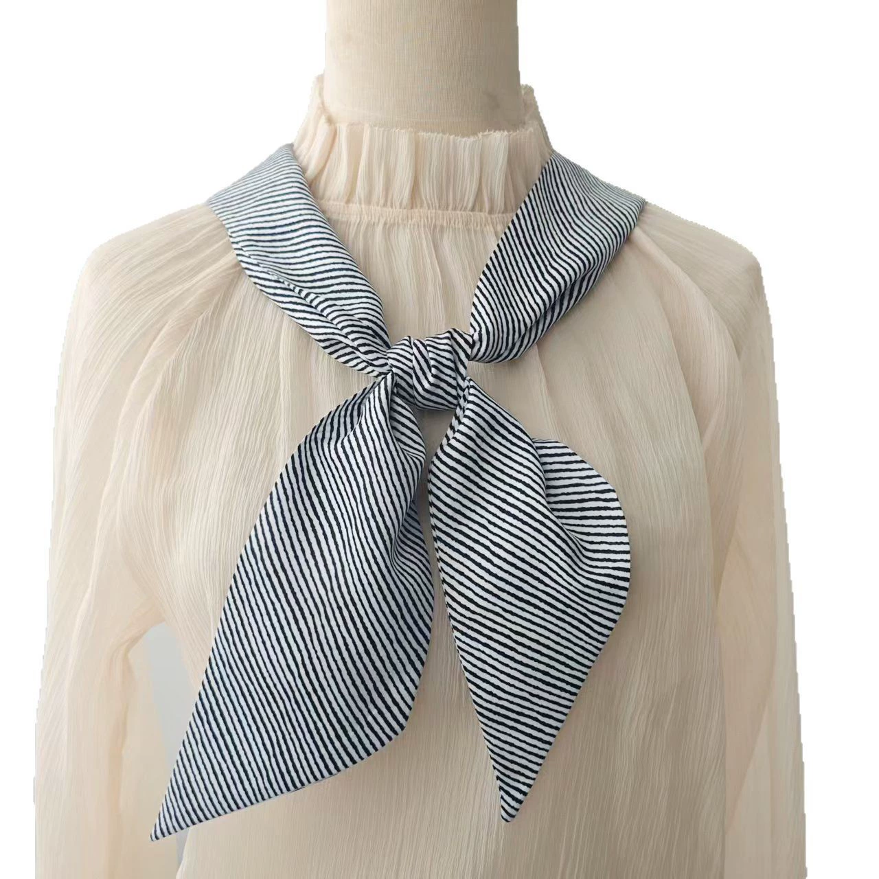 Polyester Long Scarf with Print view 5