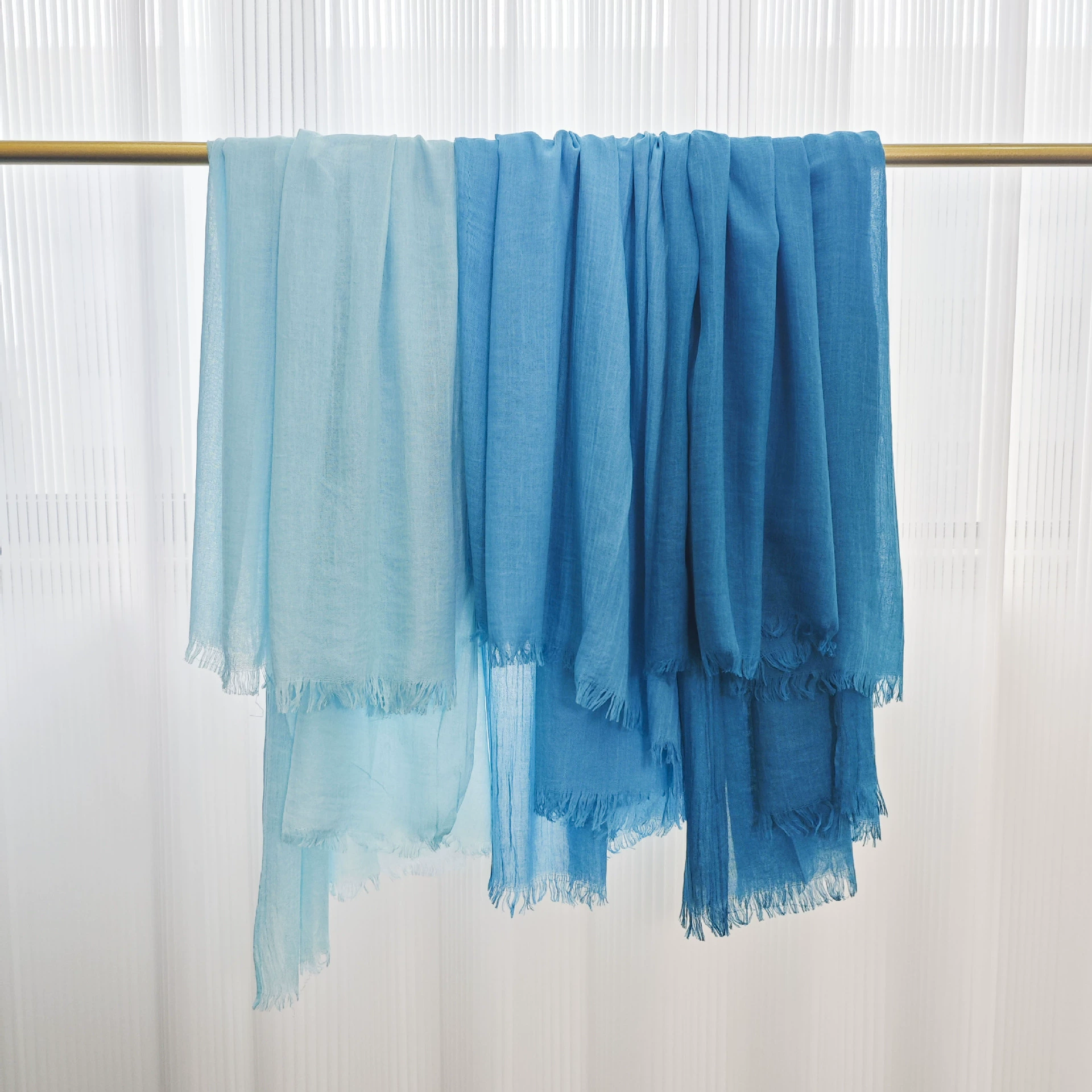 Polyester Solid Color Scarf view 2